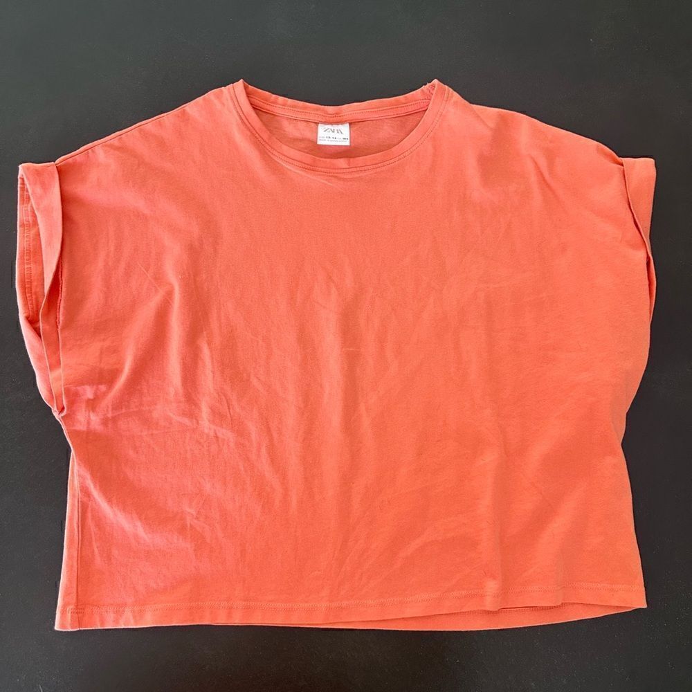 Zara Kids Crop Tee